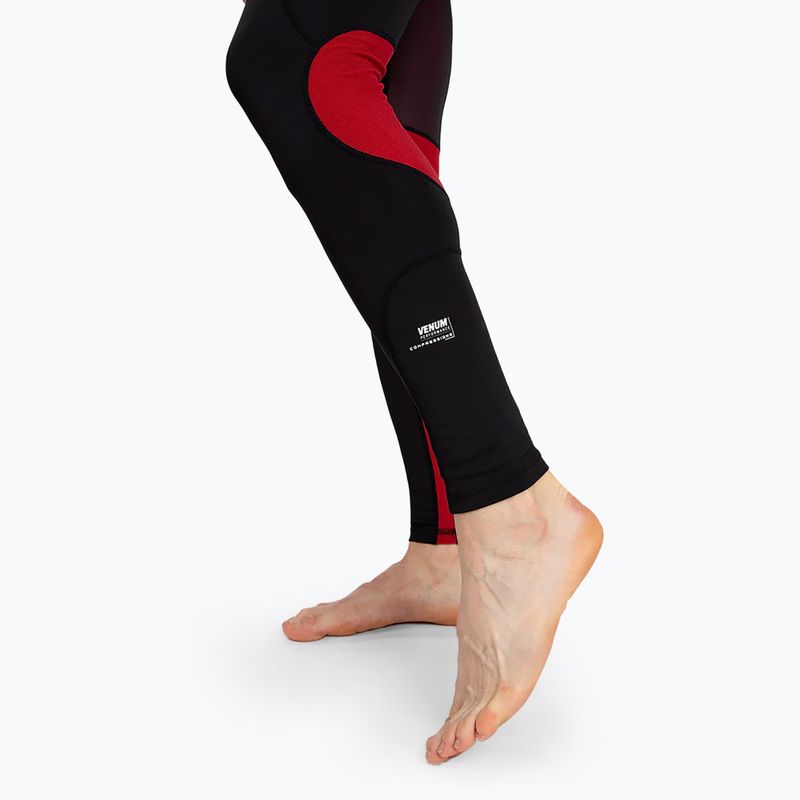 Legginsy męskie Venum Adrenaline Spats black/red 6