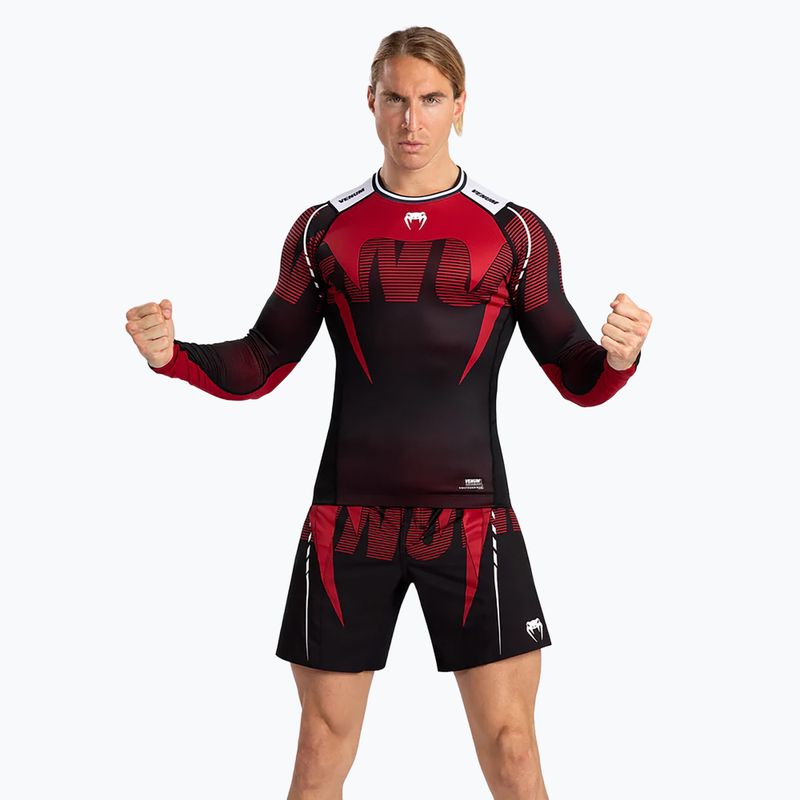 Rashguard longsleeve męski Venum Adrenaline Rashguard black/red 2