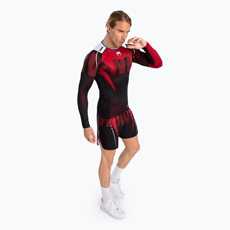 Rashguard longsleeve męski Venum Adrenaline Rashguard black/red 3