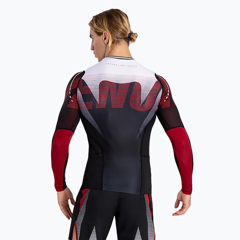 Rashguard longsleeve męski Venum Adrenaline Rashguard black/red 4