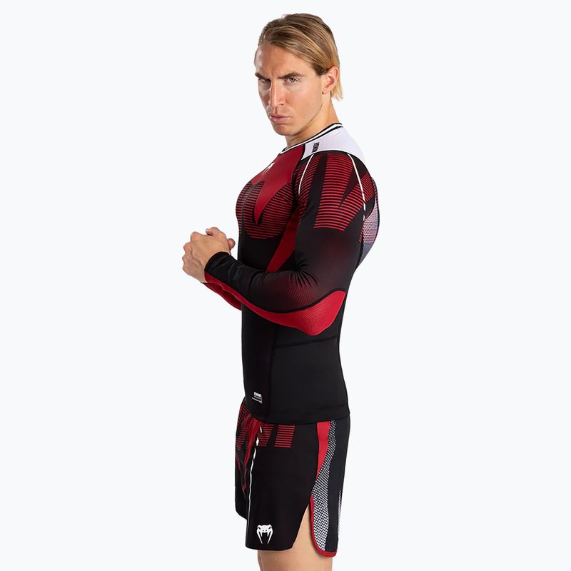 Rashguard longsleeve męski Venum Adrenaline Rashguard black/red 5