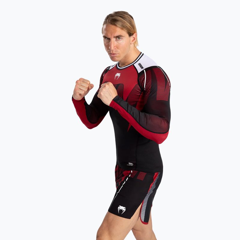 Rashguard longsleeve męski Venum Adrenaline Rashguard black/red 6