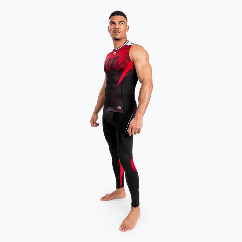 Tank top męski Venum Adrenaline Rashguard black/red 2