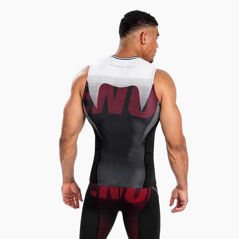 Tank top męski Venum Adrenaline Rashguard black/red 3