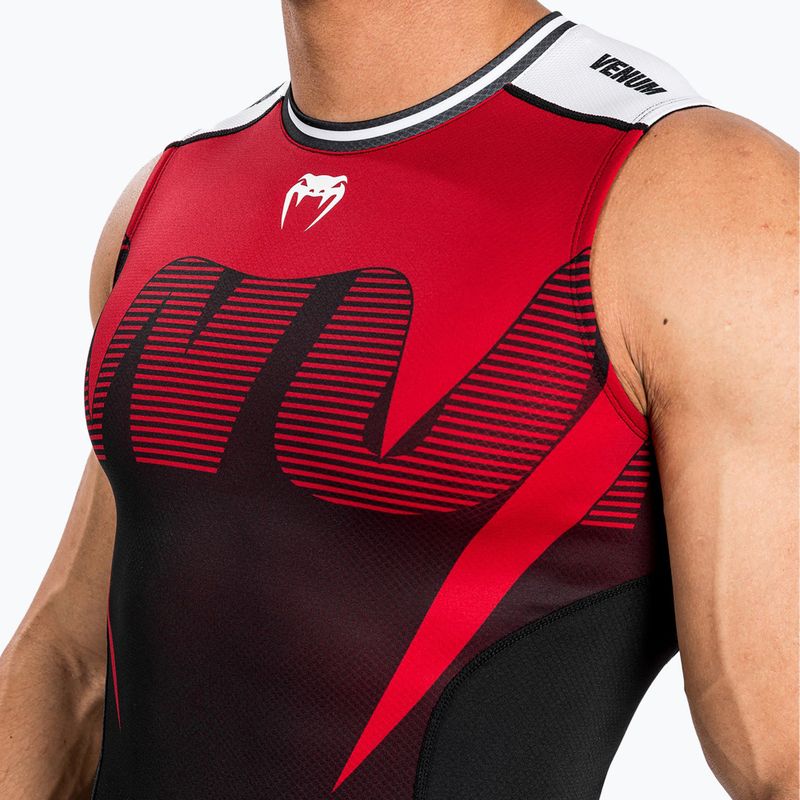 Tank top męski Venum Adrenaline Rashguard black/red 5