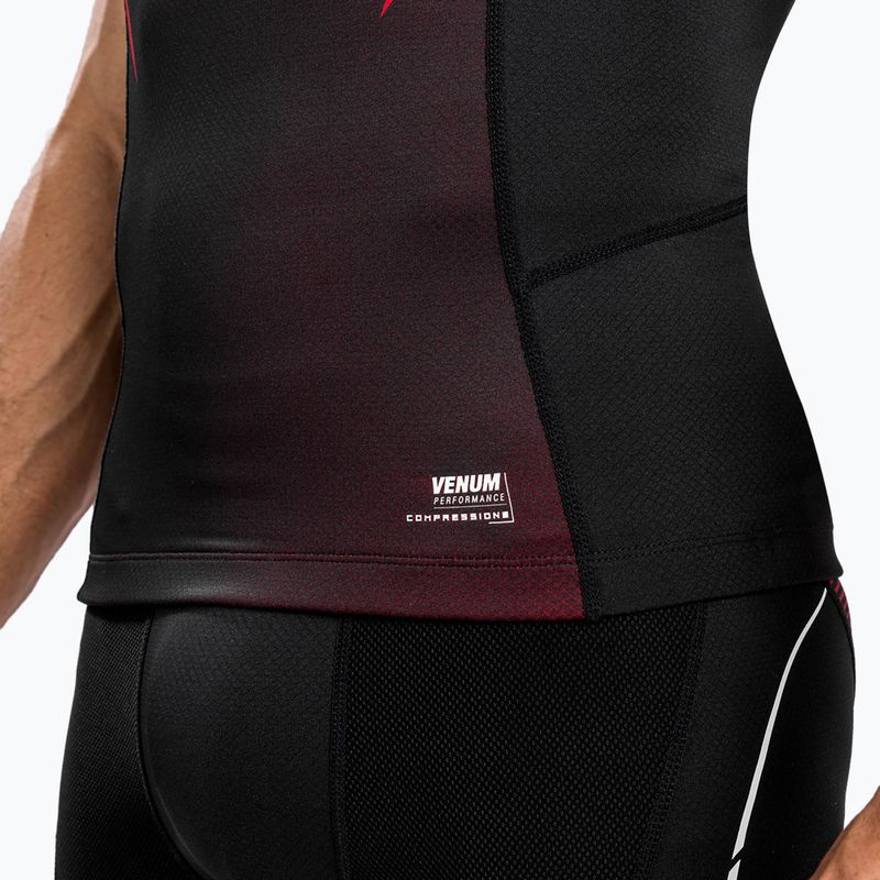 Koszulka męska Venum Adrenaline Rashguard black/red 7