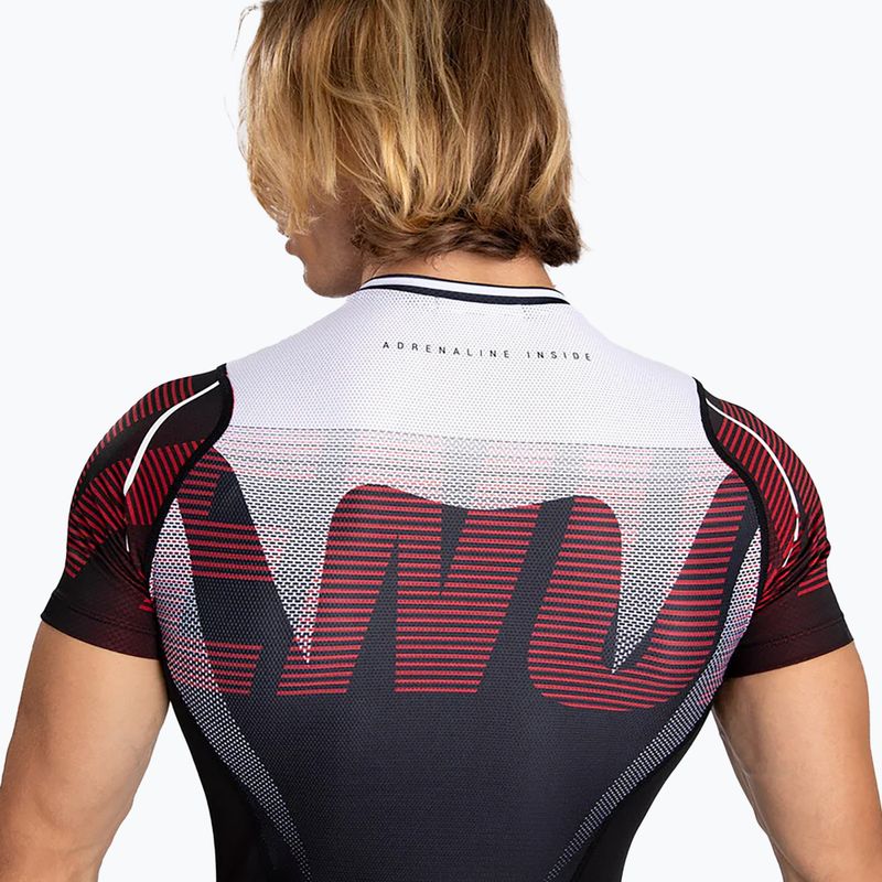 Koszulka męska Venum Adrenaline Rashguard SS black/red 6