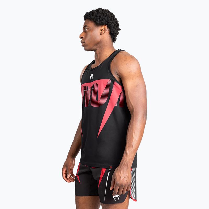 Tank top męski Venum Adrenaline black/red 3