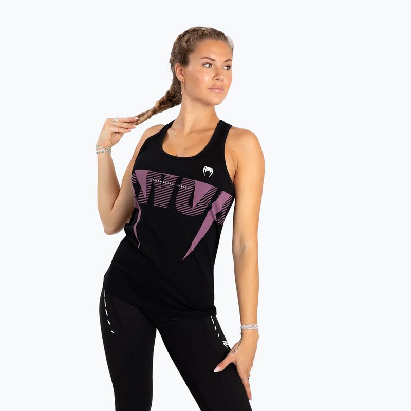 Koszulka damska Venum Adrenaline black/purple