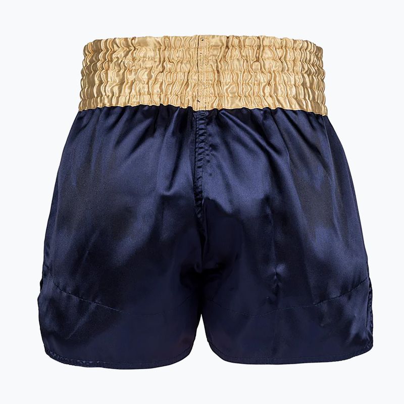 Spodenki treningowe męskie Venum Classic Muay Thai navy/gold 2