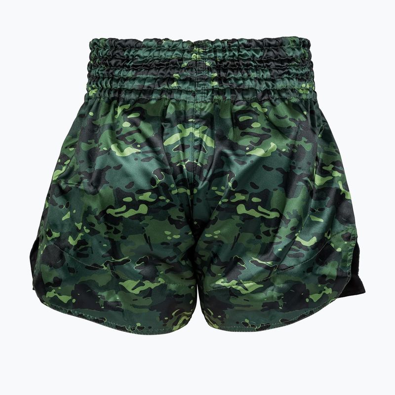 Spodenki treningowe męskie Venum Classic Muay Thai black/forest camo 2