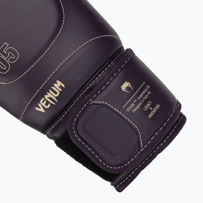 Rękawice bokserskie męskie Venum Impact Evo Boxing Gloves deep purple 6