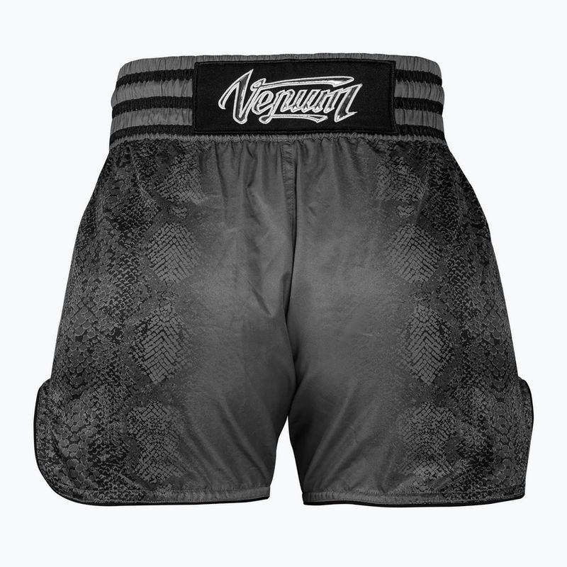 Spodenki treningowe damskie Venum Amazonia Women’s Muay Thai dark grey 2