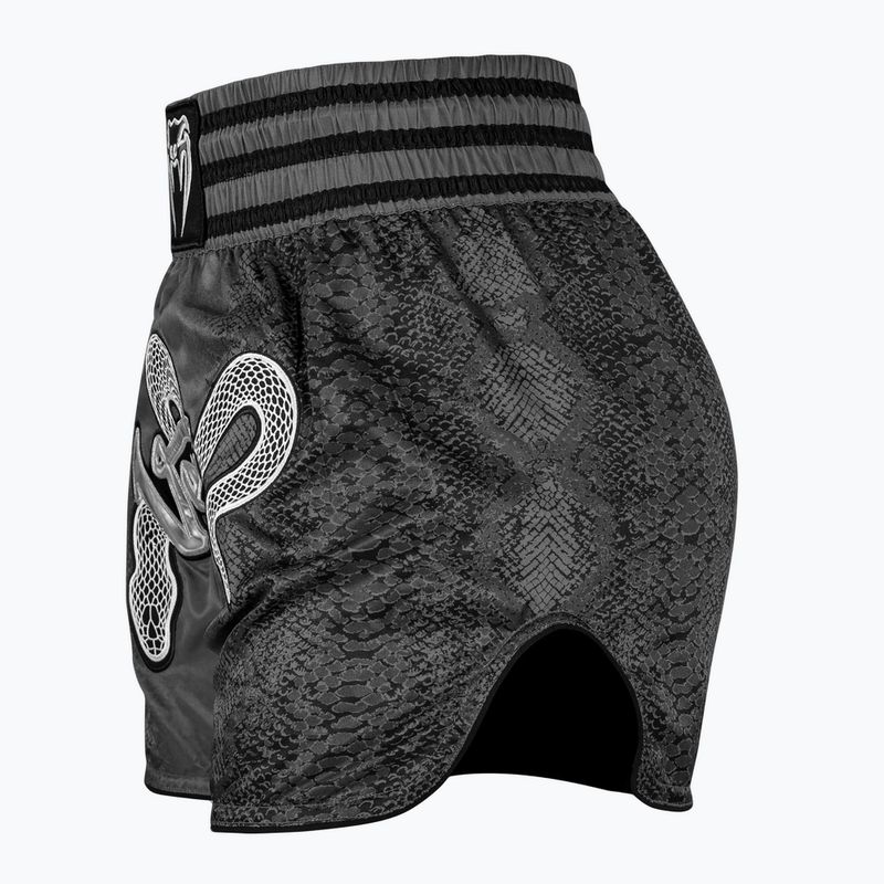 Spodenki treningowe damskie Venum Amazonia Women’s Muay Thai dark grey 3