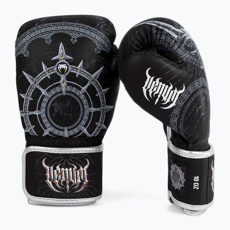 Rękawice bokserskie Venum Gladiator 5.0 Boxing Gloves black/silver 2