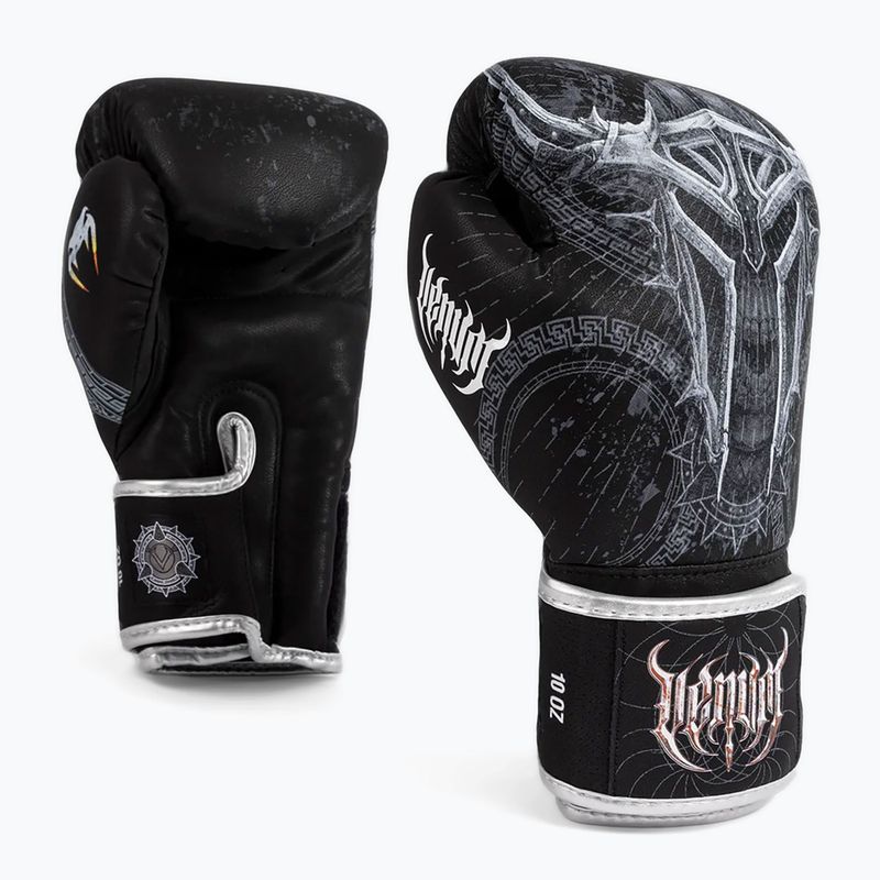Rękawice bokserskie Venum Gladiator 5.0 Boxing Gloves black/silver 3