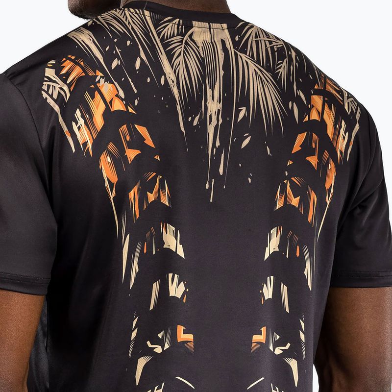 Koszulka treningowa męska Venum Tiger Men'S Dry Tech T-Shirt black/neon orange 5