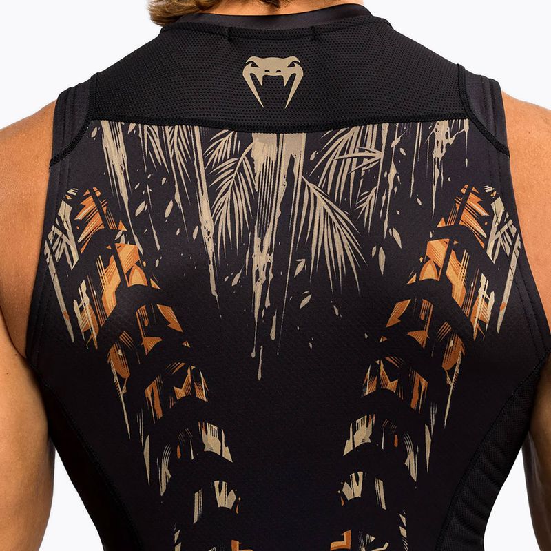Rashguard Venum Tiger Men'S Sleeveless Rashguard black/neon orange 5