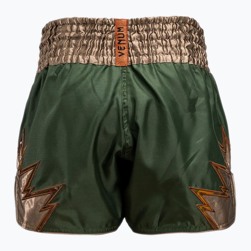 Spodenki treningowe męskie Venum Inferno Muay Thai khaki/bronze 2
