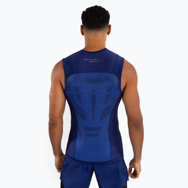 Koszulka męska Venum Technical 3.0 Sleeveless Rashguard night blue 2