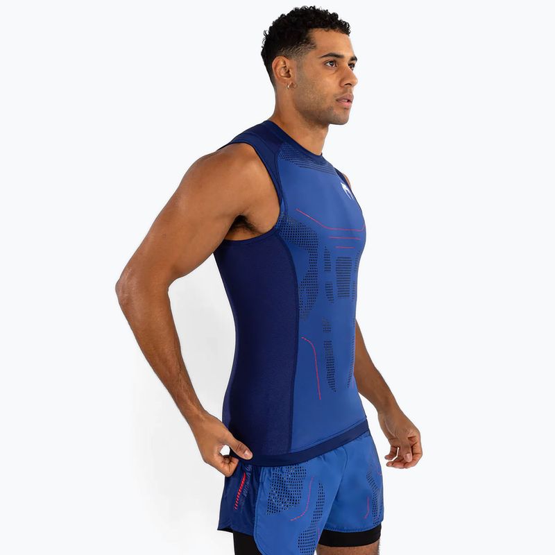 Koszulka męska Venum Technical 3.0 Sleeveless Rashguard night blue 4