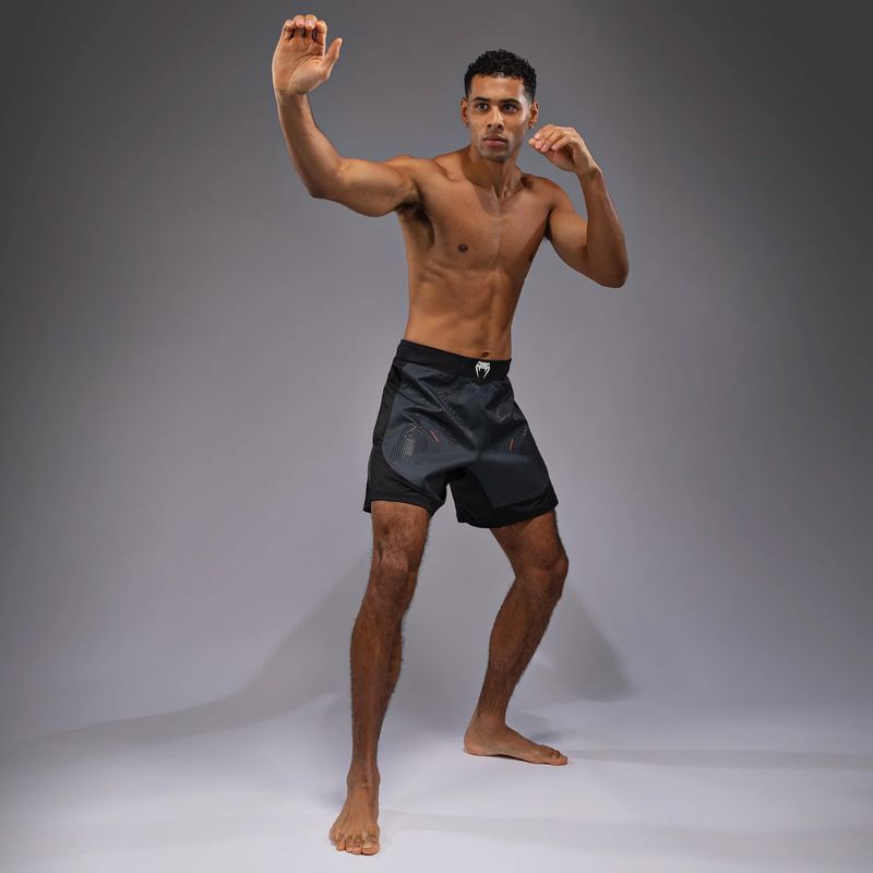 Spodenki treningowe męskie Venum Technical 3.0 Fight Shorts graphite 4