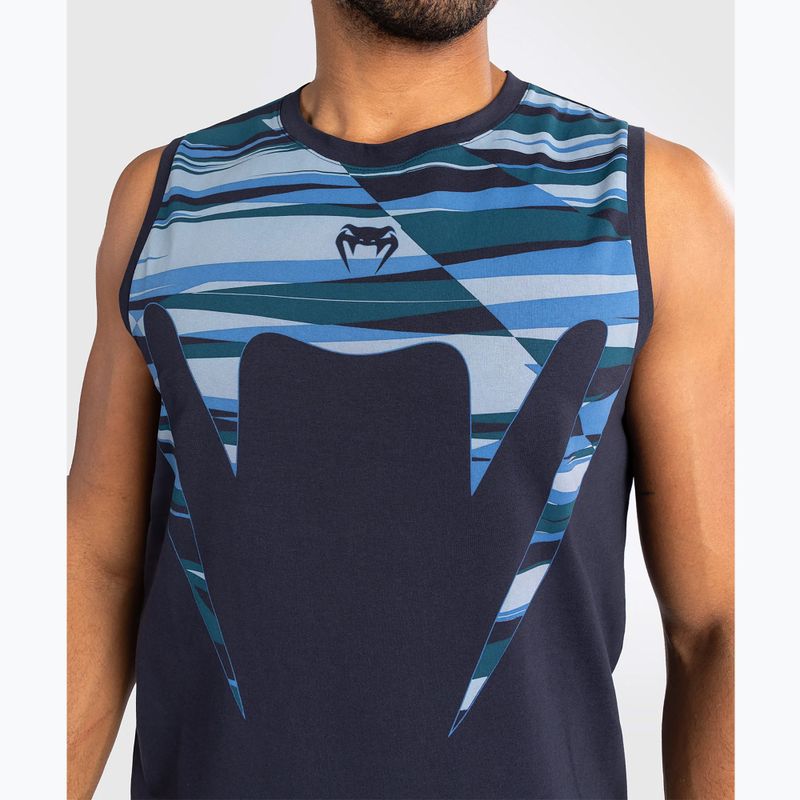 Tank top męski Venum Rapid shadow blue 05371 4