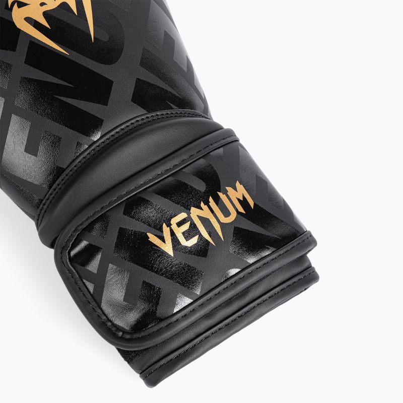 Rękawice bokserskie dziecięce Venum Contender 1.5 XT Kids black/gold 3