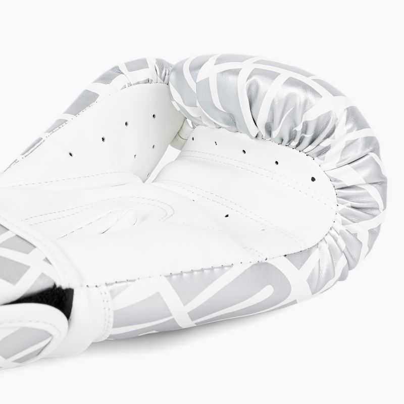 Rękawice bokserskie dziecięce Venum Contender 1.5 XT Kids white/silver 4