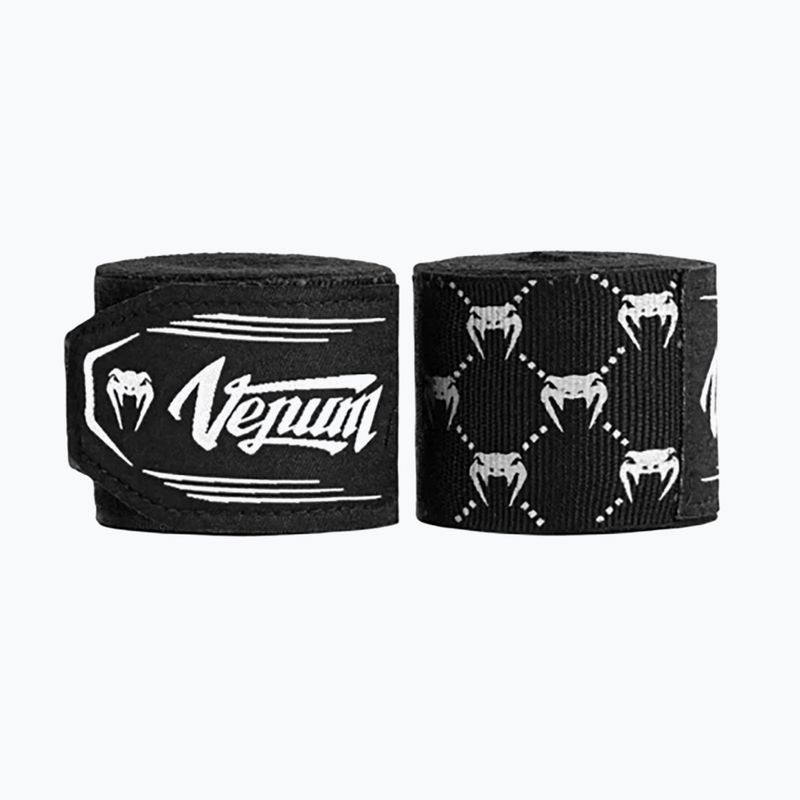 Bandaże bokserskie Venum Hand Wraps 400 cm black/white