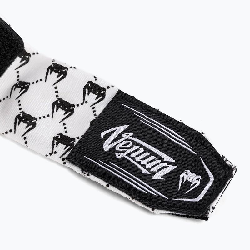 Bandaże bokserskie Venum Hand Wraps 250 cm white/black 3