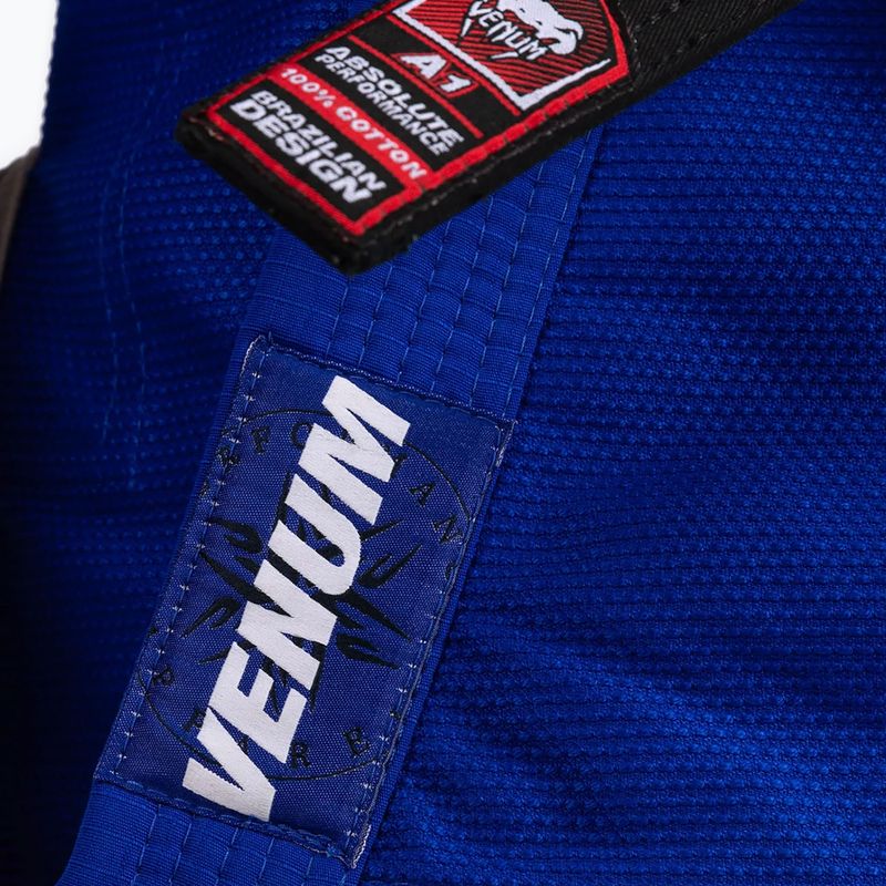 GI do brazylijskiego jiu-jitsu Venum Challenger XT BJJ royal blue 7