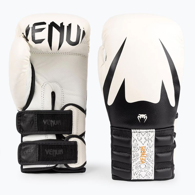 Rękawice bokserskie Venum Reverso Boxing white/black 2