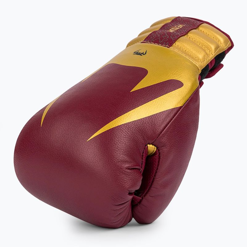 Rękawice bokserskie Venum Reverso Boxing red/gold 5