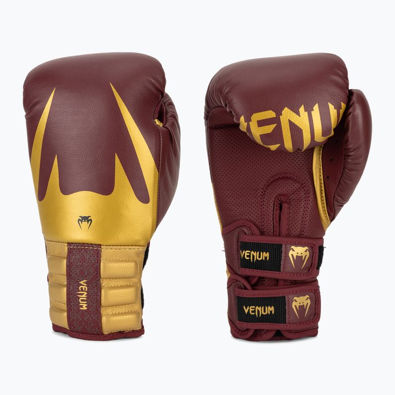 Rękawice bokserskie Venum Reverso Boxing red/gold