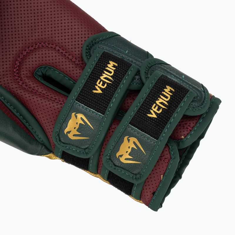 Rękawice bokserskie Venum Reverso Boxing green/gold 7