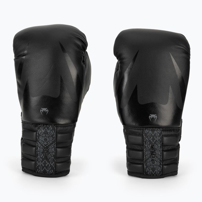 Rękawice bokserskie Venum Reverso Boxing black/black 2