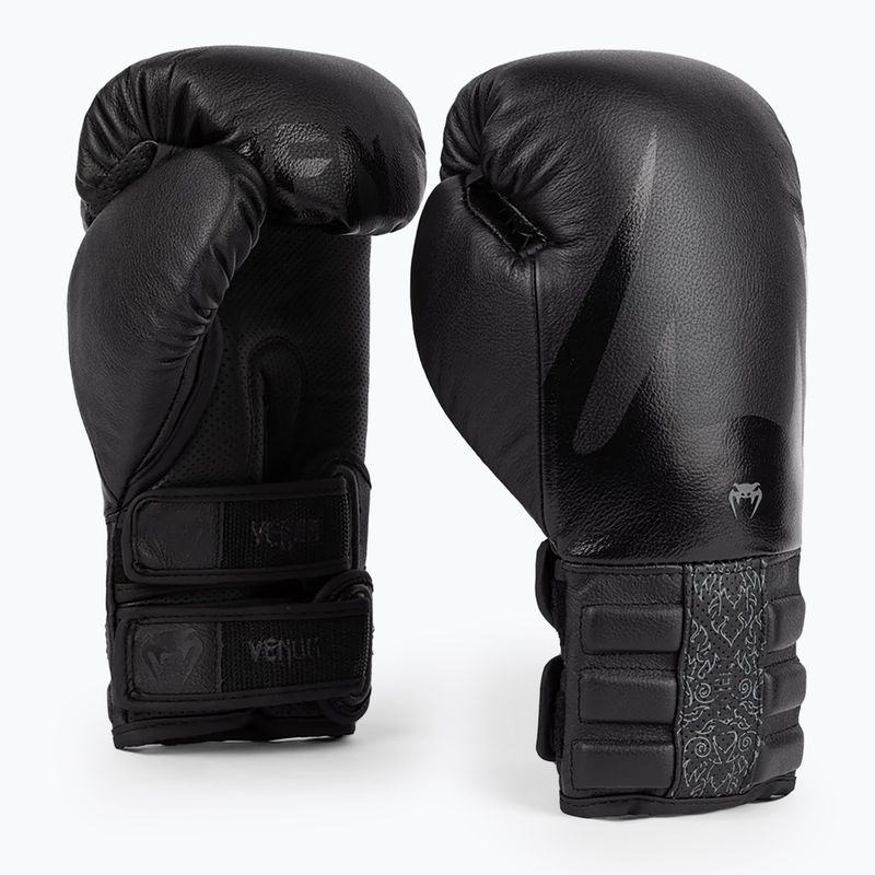 Rękawice bokserskie Venum Reverso Boxing black/black 4