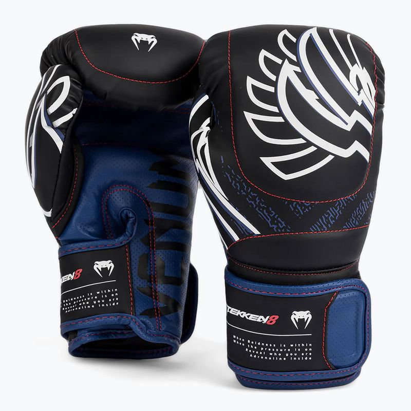 Rękawice bokserskie Venum X Tekken 8 - Jin Kazama Boxing Gloves blue/black/white