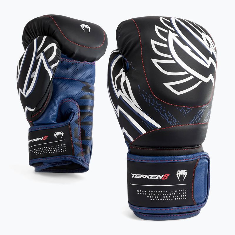 Rękawice bokserskie Venum X Tekken 8 - Jin Kazama Boxing Gloves blue/black/white 2