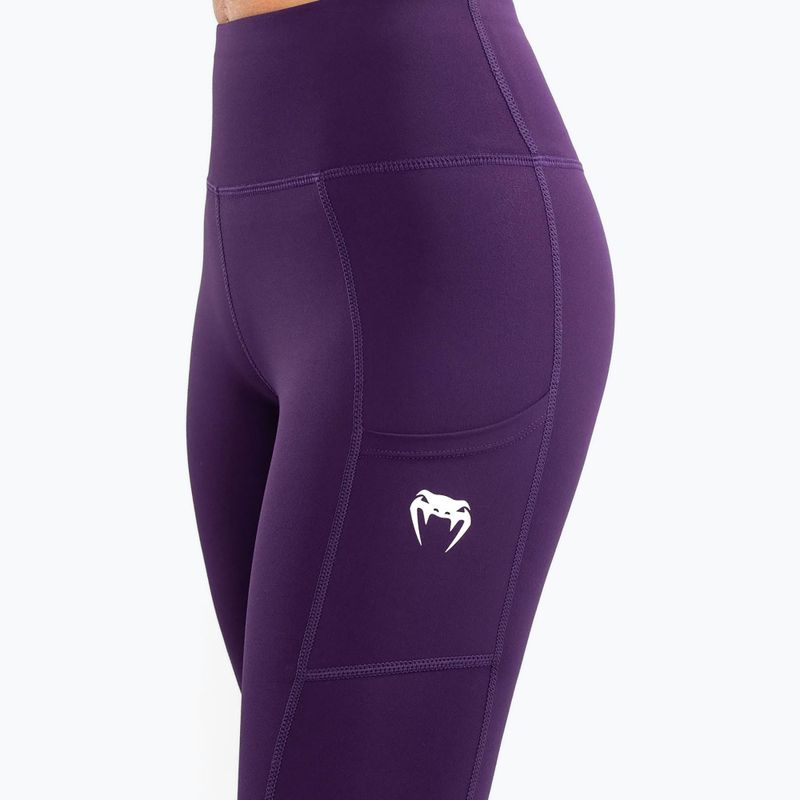 Legginsy treningowe damskie Venum Essential Performance deep purple 5