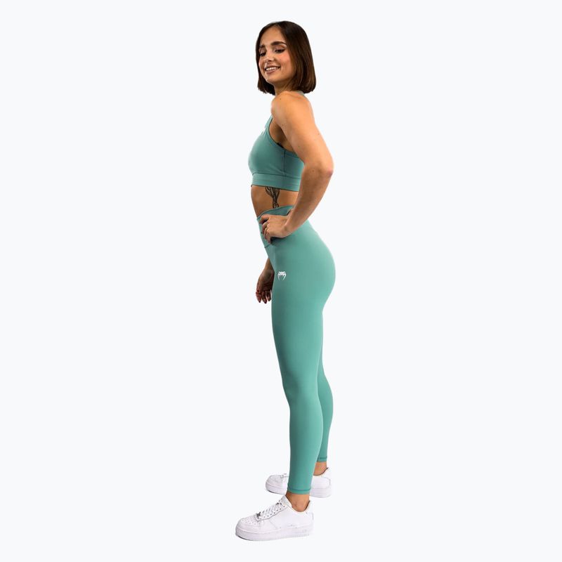 Biustonosz treningowy Venum Essential Medium Impact Sport aqua green 2