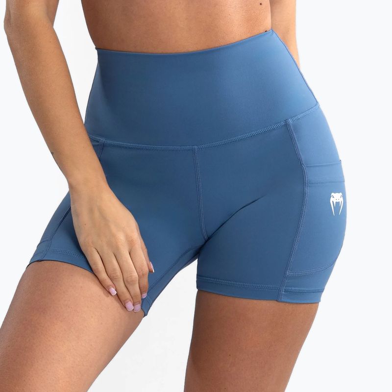 Spodenki treningowe damskie Venum Essential Women'S Bike Shorts storm blue 5