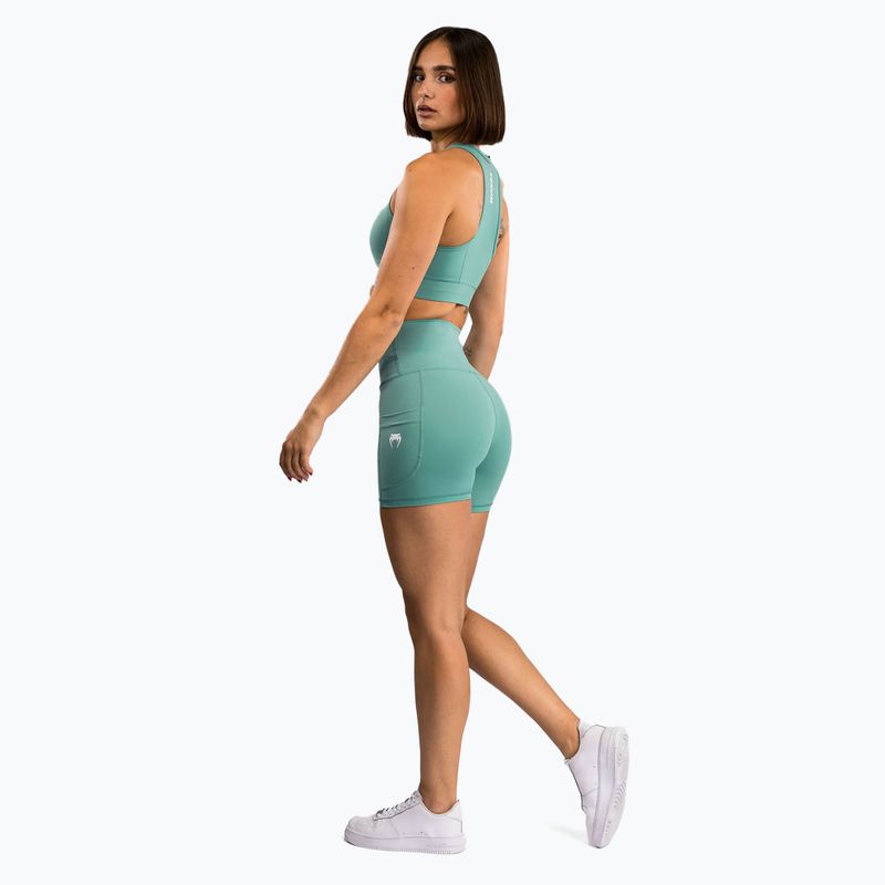 Spodenki treningowe damskie Venum Essential Women'S Bike Shorts aqua green 2