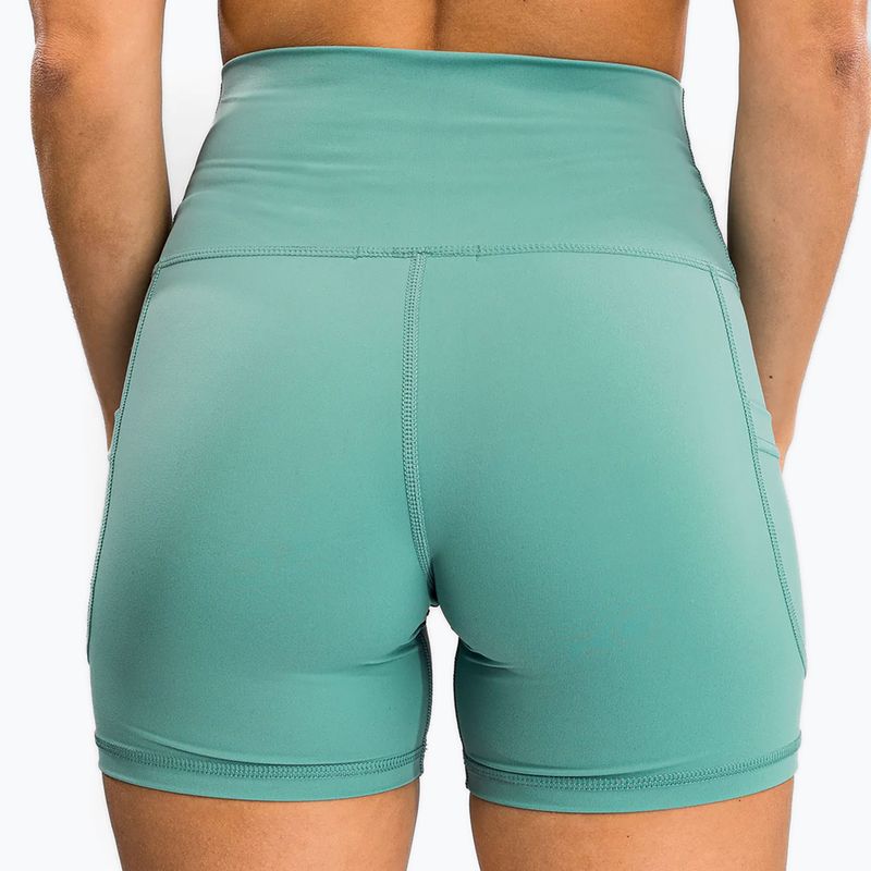 Spodenki treningowe damskie Venum Essential Women'S Bike Shorts aqua green 6