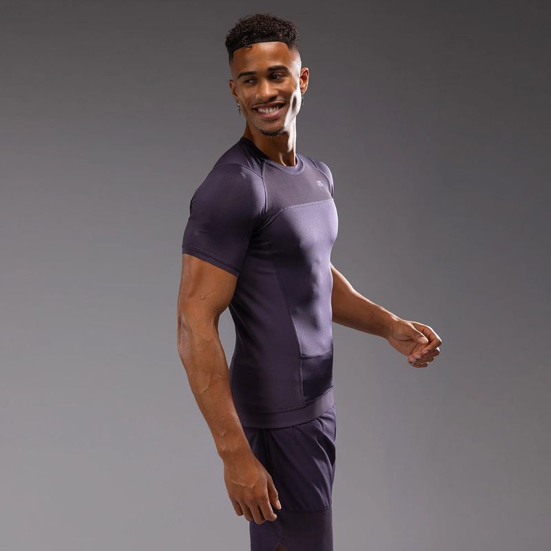 Rashguard męski Venum G-Fit Air Rashguards deep purple 3