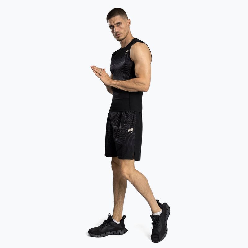 Rashguard męski Venum G-Fit Air Men'S Sleeveless Rashguard deep black/desert sand 2