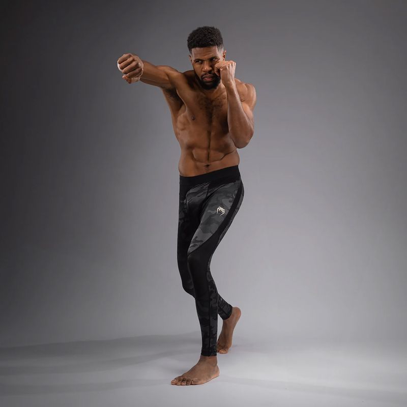 Legginsy treningowe męskie Venum G-Fit Air Spats camo 2
