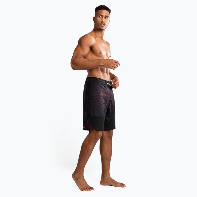 Spodenki treningowe męskie Venum G-Fit Air Men'S Fight Shorts deep black/fire red 4