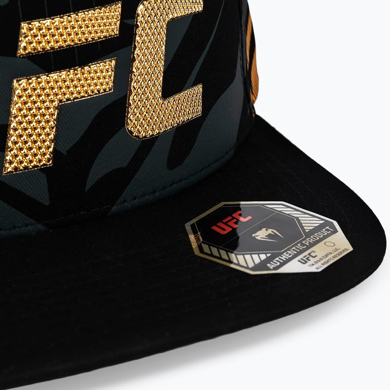 Czapka z daszkiem Venum UFC Fusion Authentic Fight Night black/yellow 5